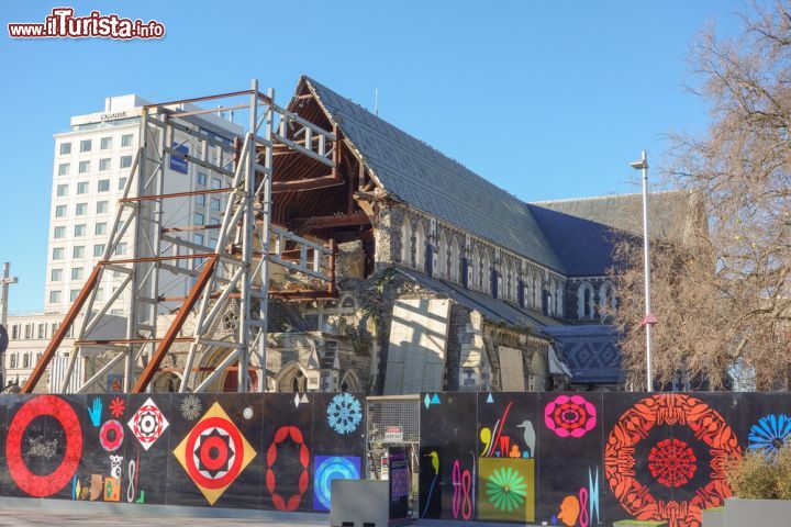 Immagine Una fase della ricostruzione degi edifici di Christchurch dopo il terribile terremoto del 2011 - © alarico / Shutterstock.com