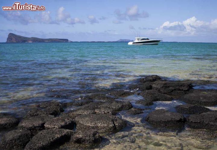 Immagine Isola di Coin de Mire a Mauritius - Circa 8 chilometri al largo di Cap Malheureux si trova un grande scoglio disabitato caratterizzato da rocce a strapiombo sulle acque dell'oceano Indiano: Coin de Mire, questo il nome dell'isolotto, è facilmente riconoscibile per il profilo oltre che per essere un'interessante riserva naturale con avifauna. E' anche perfetta location per gli appassionati di birdwatching © Arisha Singh / Shutterstock.com