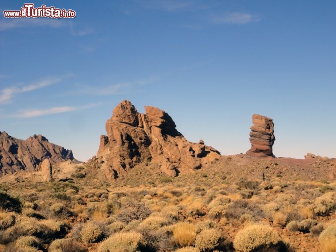 Immagine Le Roques de Garcìa sono uno dei simboli più conosciuto del Parco Nazionale del Teide a Tenerife (Canarie).