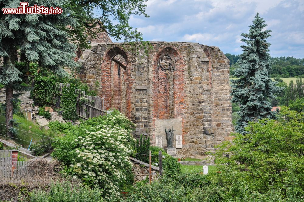 Immagine Rovine della chiesa di San Nicola nella città di Bautzen, Alta Lusazia, Germania.