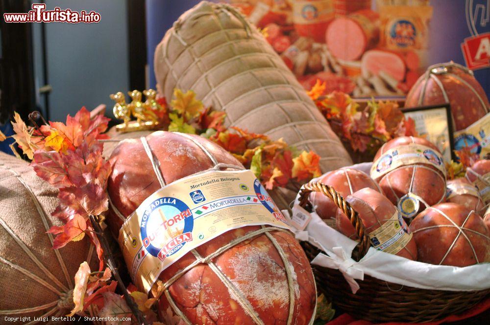 Immagine Salumi esposti alla fiera di Torino, Salone del Gusto". - © Luigi Bertello / Shutterstock.com