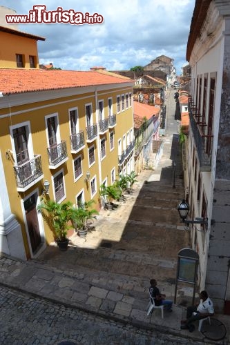 Immagine San Luis, Brasile: una scalinata nel centro storico  della capitale dello stato di Maranhao