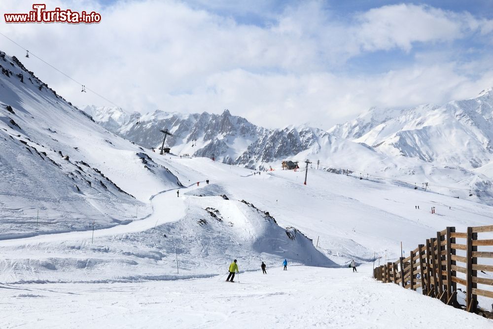 Immagine Sciare nel comperensoro di Valmeinier-Valloire sulle Alpi Francesi