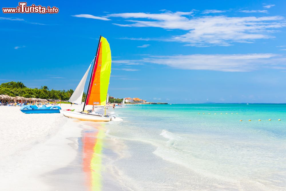 Immagine La spiaggia di Varadero (Cuba)è lunga oltre 20 km e si trova lungo il lato occidentale della penisola di Hicacos.