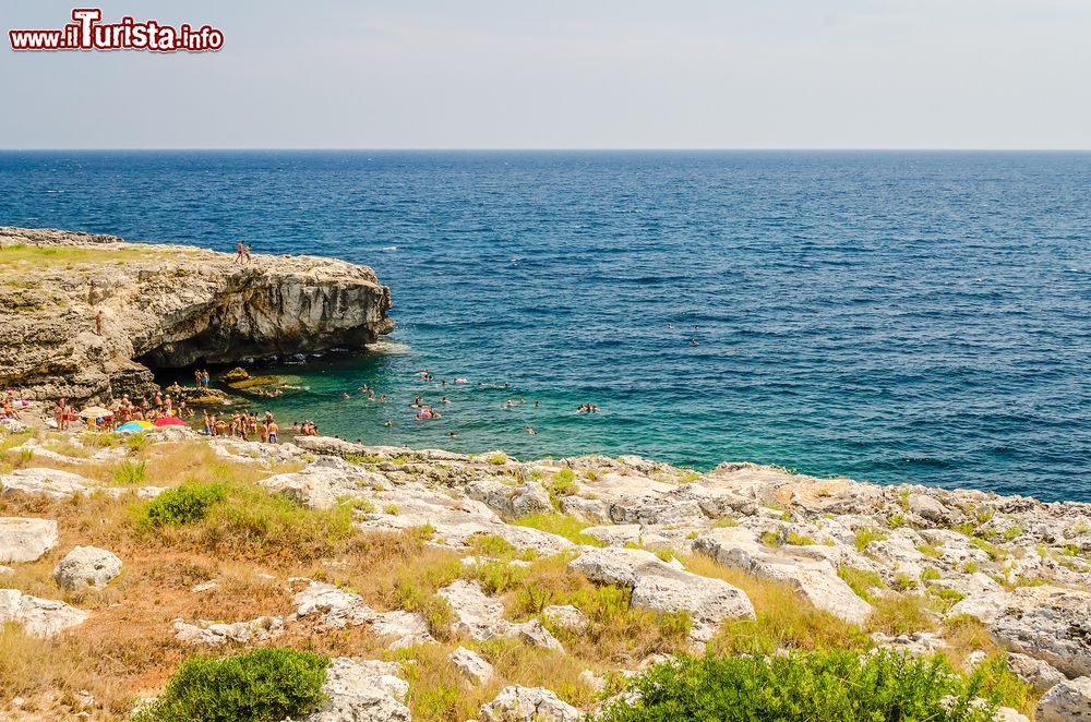 Immagine Marina di Andrano la località balneare della Puglia, costa est del Salento