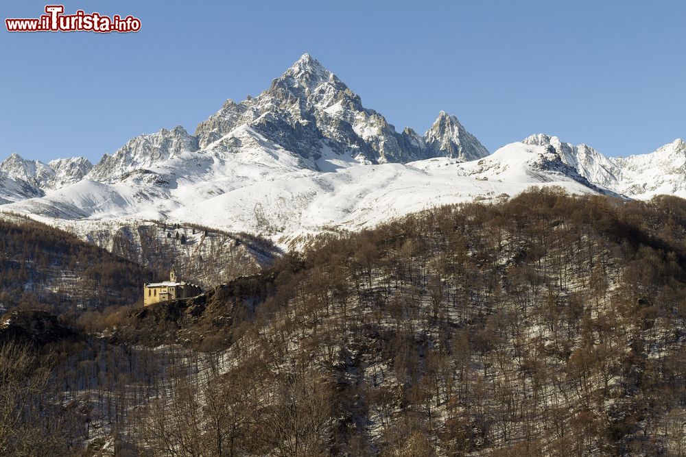 Immagine Il Monviso fotografato da Crissolo in Piemonte