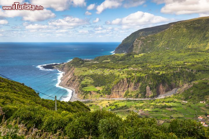 Immagine Il paesaggio nei dintorni di Faja Grande, isola di Flores (Azzorre)