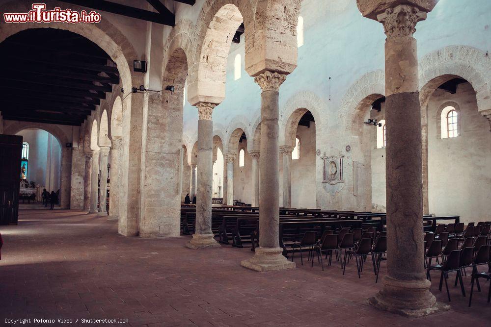 Immagine Interno della Cattedrale di Santa Maria Assunta a Gerace in Calabria - © Polonio Video / Shutterstock.com