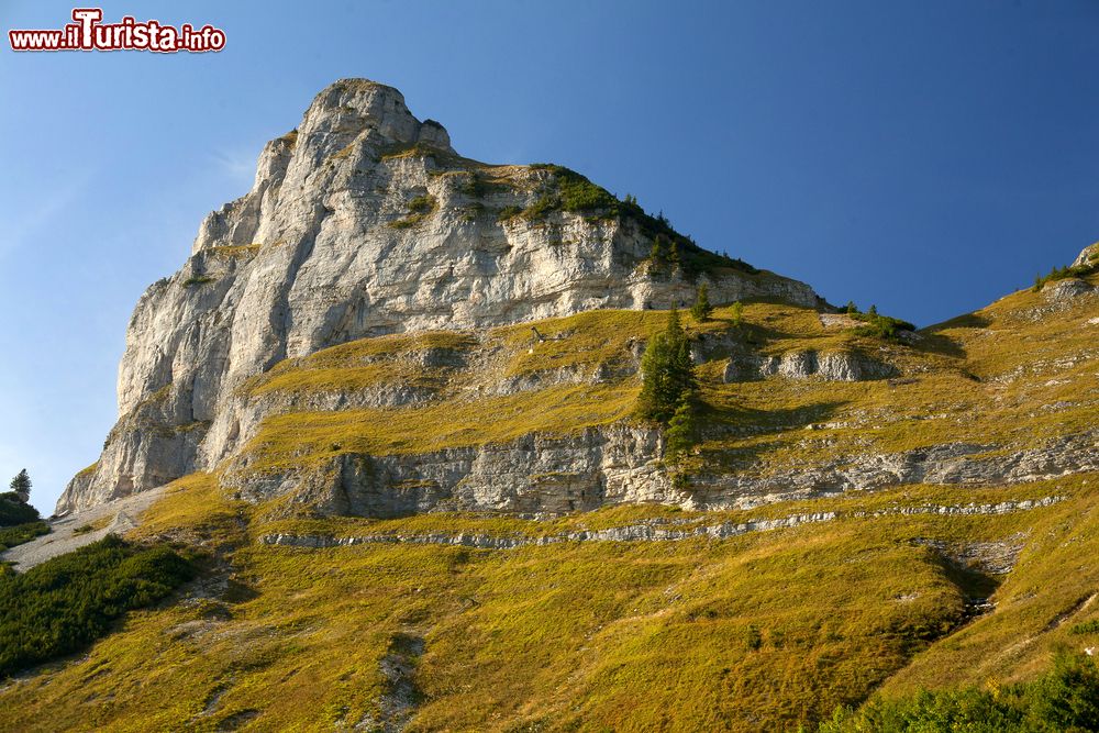 Immagine La montagna Klettersteig una delle attrazioni escursionistiche di Bad Aussee