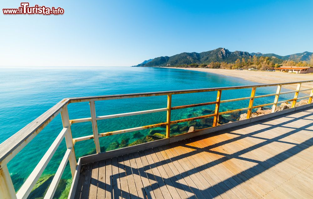 Immagine Un molo nella Marina di Cardedu, spiaggia della Sardegna