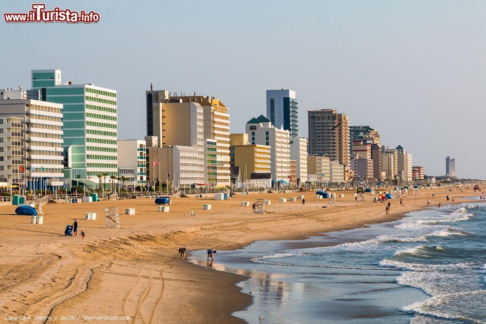 Immagine Skyline degli edifici lungomare di Virginia Beach, stato della Virginia (USA) - © Sherry V Smith / Shutterstock.com