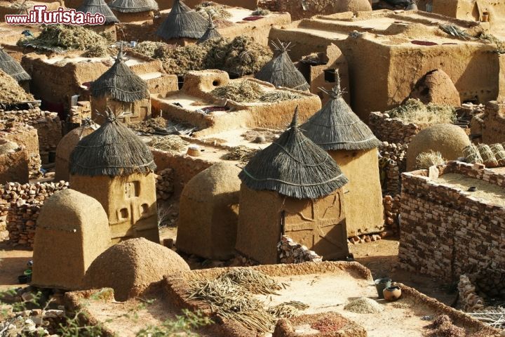 Immagine Songo un tipico villaggio Dogon nel Mali - © Henk Paul / Shutterstock.com