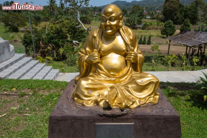 Immagine Un particolare di una statua nel tempio buddhista di Ban Hin Kiong, nella città di Kota Manado, nella povincia del Sulawesi del Nord, Indonesia - foto © Vladislav T. Jirousek / Shutterstock.com