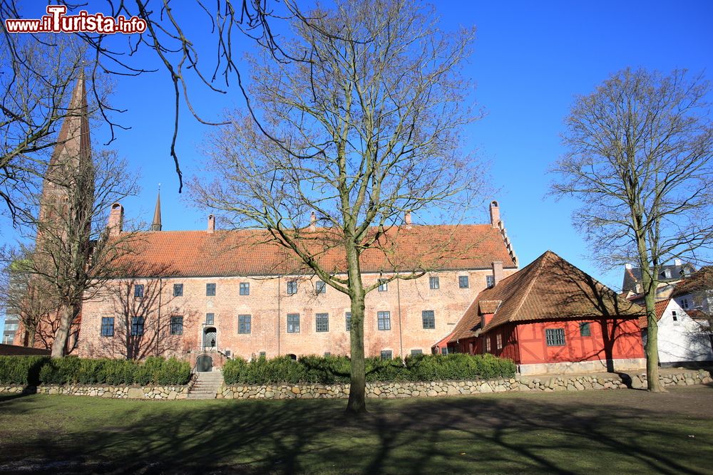 Immagine Storica abbazia di Odense sull'isola di Fionia, Danimarca.