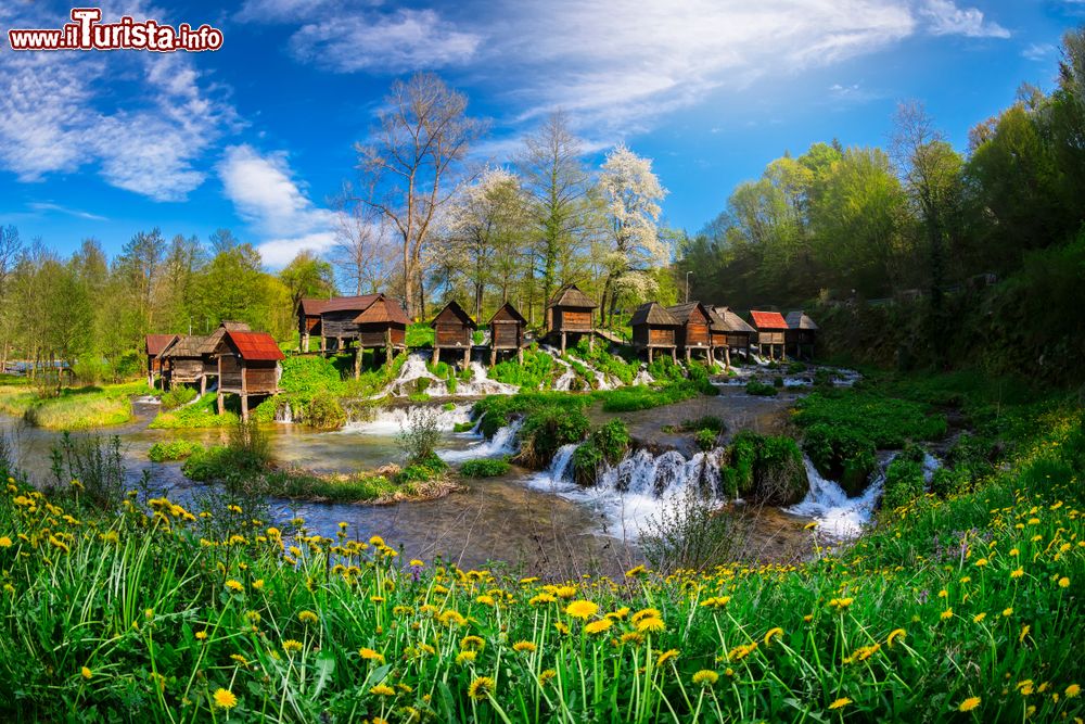 Immagine Storici mulini ad acqua nella campagna di Jajce, Bosnia e Erzegovina.