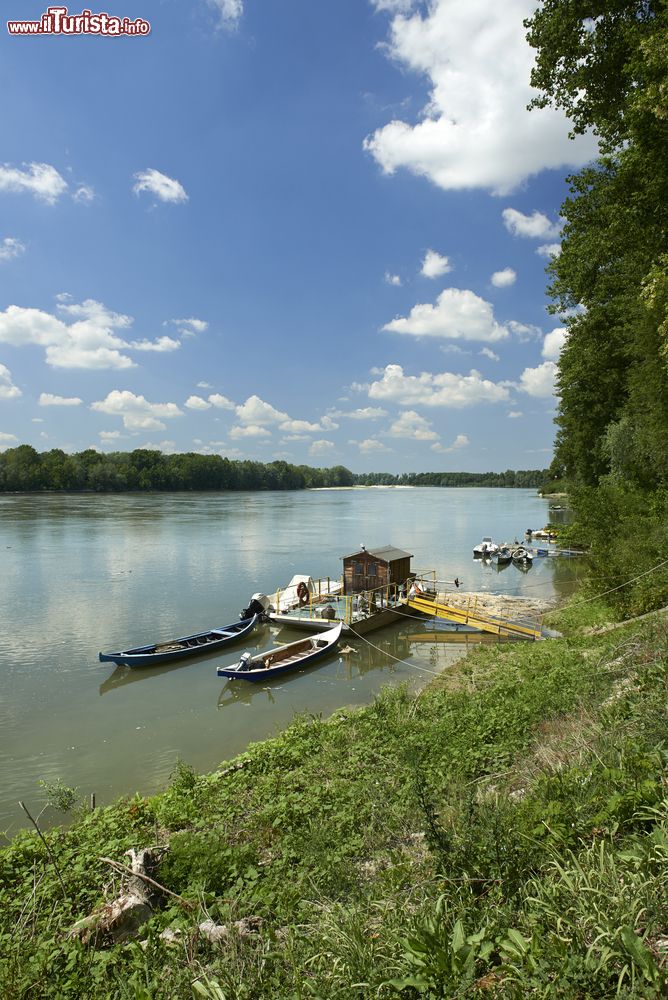 Immagine Sulle rive del Fiume Po a Casalmaggiore in provincia di Cremona, Lombardia