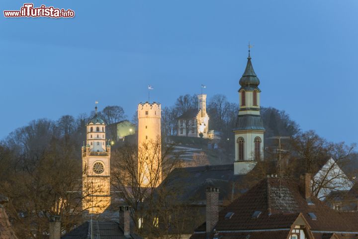 Immagine Immagine serale dei tetti, dei campanili e delle torri che caratterizzano la cittadina di Ravensburg, nel sud della Germania - foto © Bildagentur Zoonar GmbH / Shutterstock.com