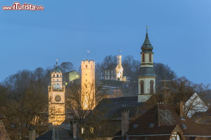 Immagine Immagine serale dei tetti, dei campanili e delle torri che caratterizzano la cittadina di Ravensburg, nel sud della Germania - foto © Bildagentur Zoonar GmbH / Shutterstock.com
