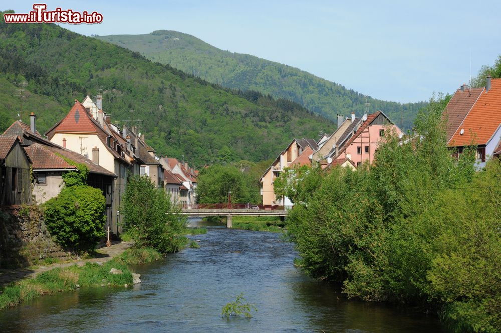 Immagine Thann, borgo dell'Alto Reno, Francia: uno splendido panorama agreste.