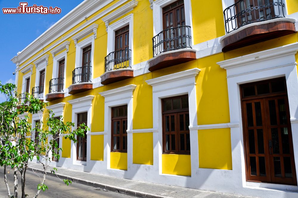Immagine Tipica architettura nella Vecchia San Juan, Porto Rico, Stati Uniti d'America.