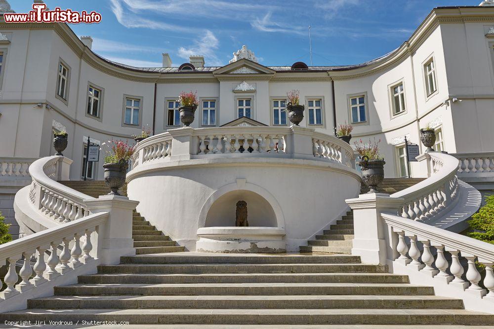 Immagine Tiskeviciai Palace, sede dell'Amber Museum e del giardino botanico di Palanga, Lituania. Fra i simboli del paese, questo palazzo offre una splendida vista sul mare dalle finestre del secondo piano. Il museo espone circa 5 mila pezzi di ambra sui 28 mila custoditi - © Jiri Vondrous / Shutterstock.com