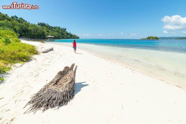 Immagine Le Togean Islands, con le loro spiagge bianche e il mare cristallino, sono probabilmente la meta turistica più straordinaria, in termini di relax, del Sulawesi (Indonesia) - foto © Fabio Lamanna / Shutterstock.com