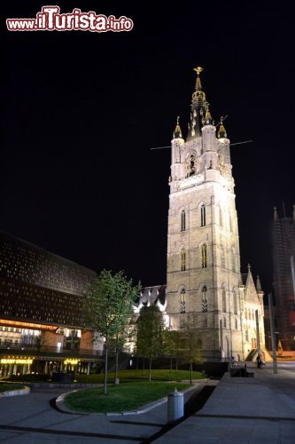 Immagine La Torre campanaria è uno dei simboli di Gent ed è stata dichiarata nel 1999 "Patrimonio dell'Umanità" dall'UNESCO. La sua altezza raggiunge i 95 metri.