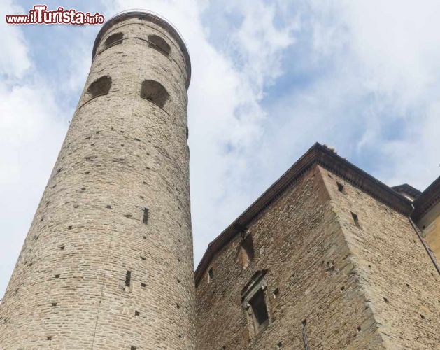 Immagine Torre cilindrica a Città di Castello, Umbria, Italia. E' uno dei monumenti simbolo di questo centro fra i più apprezzati e visitati dai turisti.