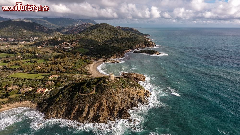 Immagine Torre costiera di Chia in Sardegna