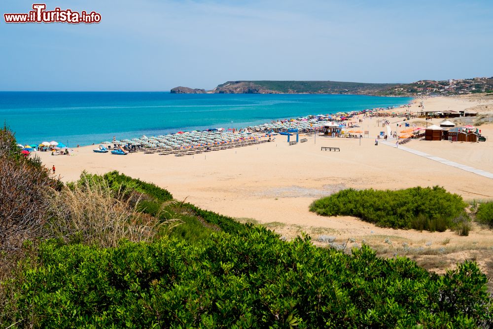 Immagine Torre dei Corsari la spiaggia della Costa Verde vicino ad Arbus, in Sardegna