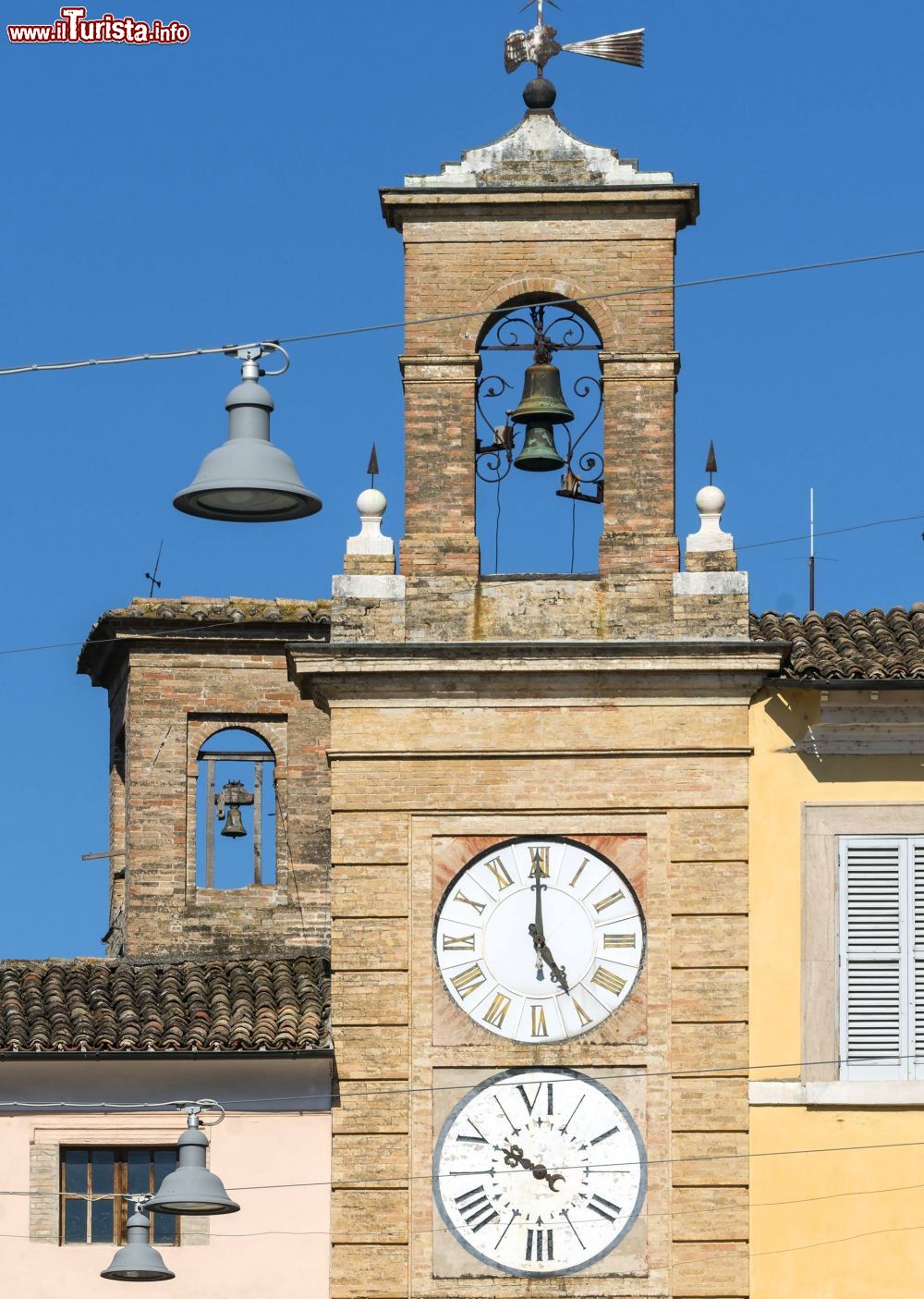 Immagine La Torre dell'orologio a San Severino Marche, provincia Macerata