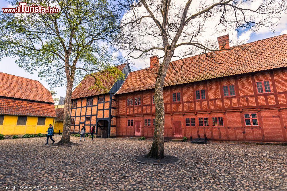 Immagine Tradizionale architettura danese nel centro storico di Odense, isola di Fionia - © RPBaiao / Shutterstock.com