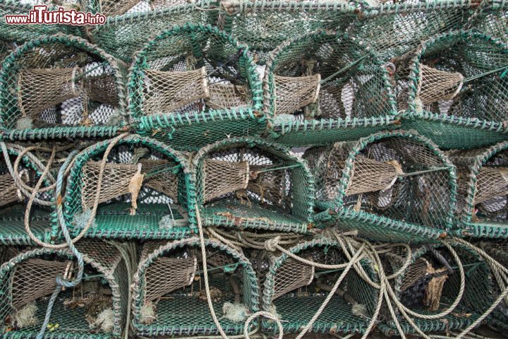 Immagine Trappole di aragoste a Portmagee in Irlanda: i Crostacei sono una specialità della zona