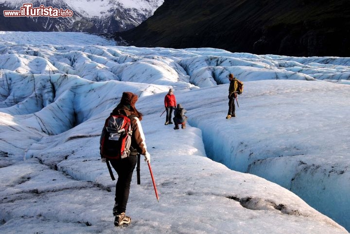 Immagine Trekking su Ghiacciaio in Islanda - Foto di Giulio Badini