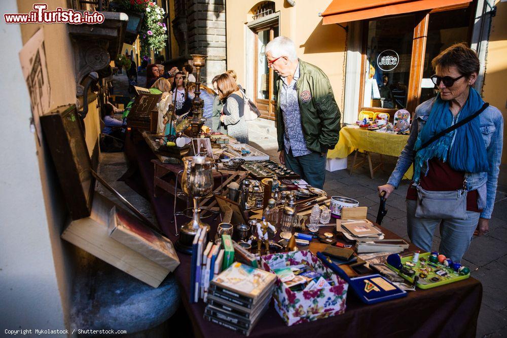 Immagine Turisti al museo delle pulci nel borgo di Barga, Lucca (Toscana) - © Mykolastock / Shutterstock.com