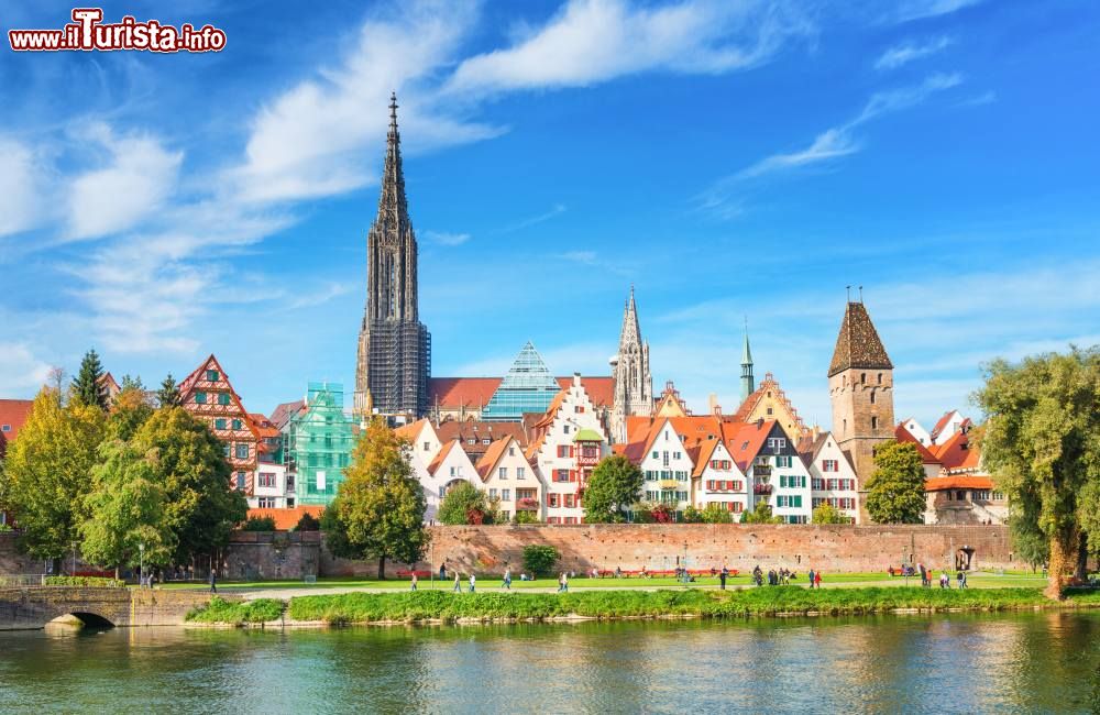 Immagine Il panorama di Ulma, la città del Baden-Württemberg in Germania che ha dato i natali ad Albert Einstein