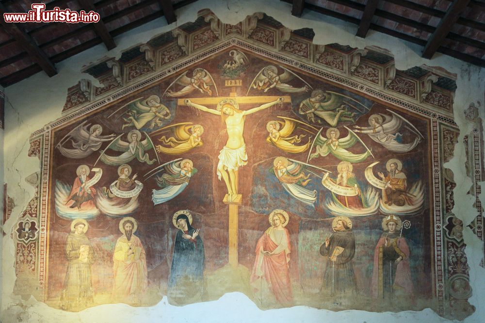 Immagine Un affresco presso l'Oratorio di San Bartolomeo a Citta della Pieve in Umbria
