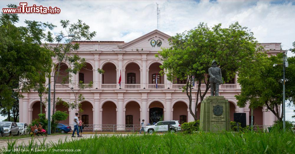 Un Antico Palazzo Nel Centro Storico Di Asuncion Foto Asuncion