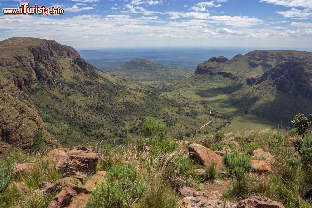 Immagine Un bel panorama dei monti Waterberg nella provincia di Limpopo, Sudafrica.
