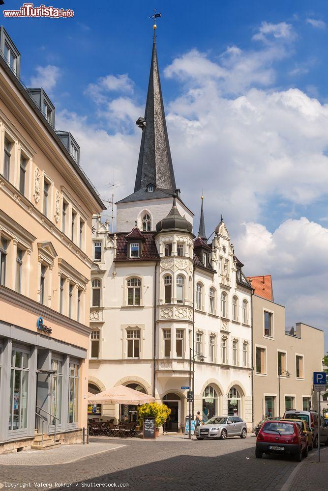 Immagine Un bell'edificio nel centro storico di Weimar, Germania. Siamo in uno dei maggiori centri culturali del paese - © Valery Rokhin / Shutterstock.com