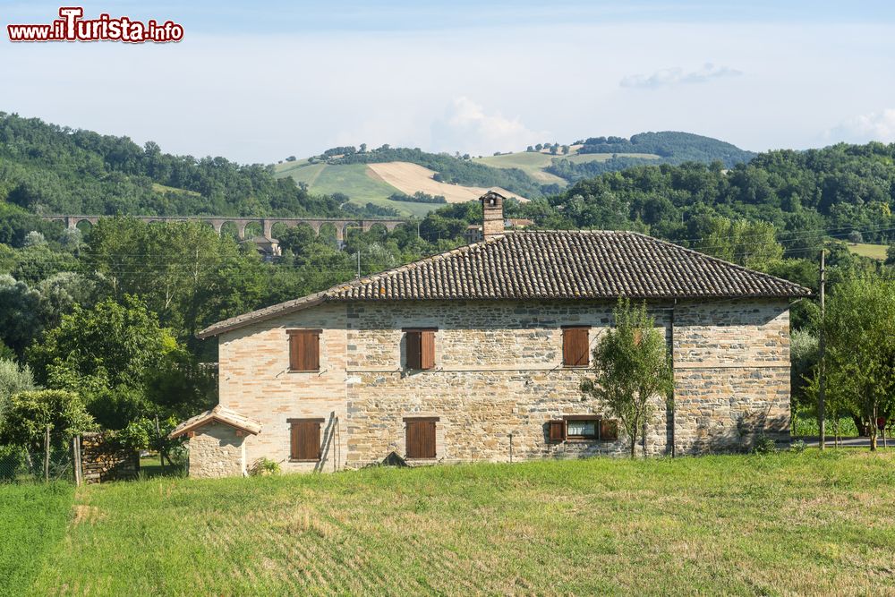 Immagine Un casolare nelle campagne tra San Severino e Tolentino nelle Marche