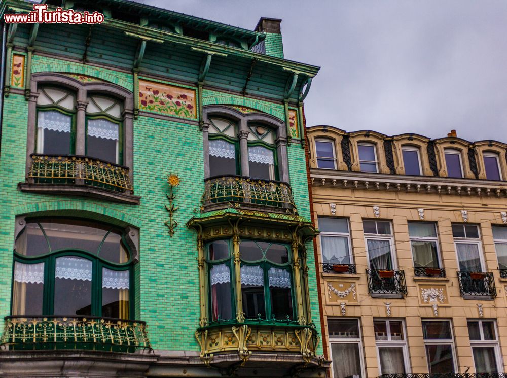 Immagine Un edificio in stile Jugend nella cittadina di Spa, Belgio. E' il nome con cui vennero indicate le correnti artistiche di Art Nouveau in alcuni paesi d'Europa fra cui il Belgio.
