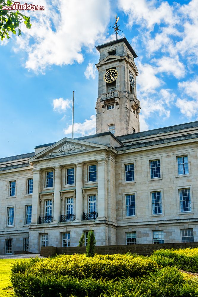 Immagine Un edificio nel parco dell'università di Nottingham, Inghilterra.