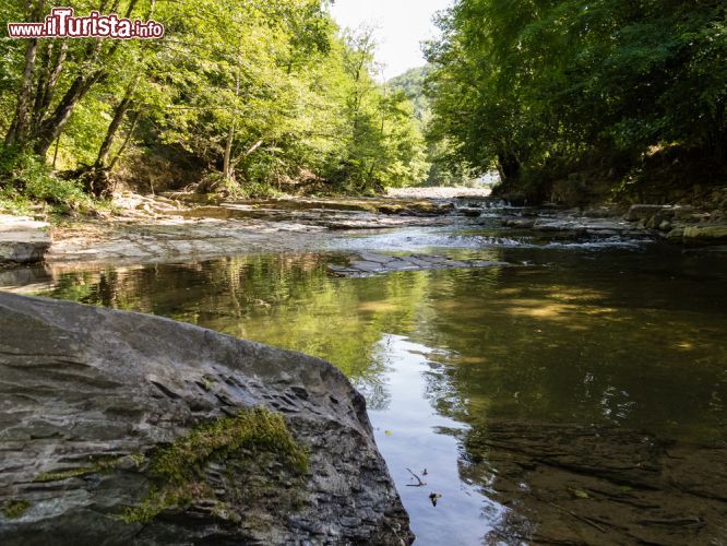 Immagine Un fiume nei pressi di Suviana, siamo sull'Appennino Bolognese, non distante da Porretta Terme - © loreanto / Shutterstock.com