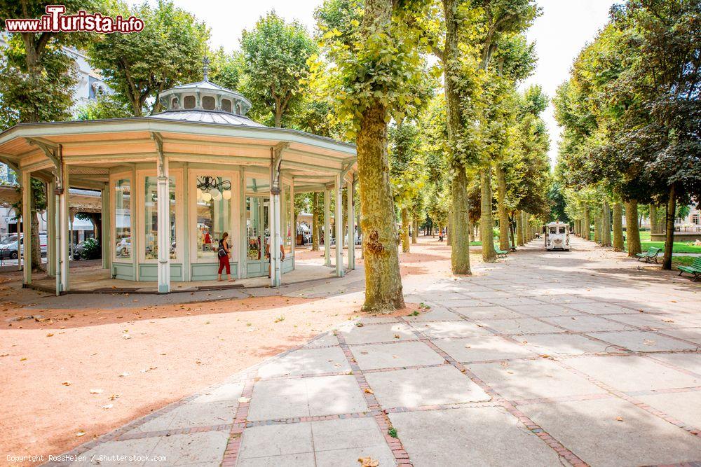 Immagine Un giardino pubblico nei pressi degli stabilimenti termali di Vichy, Francia - © RossHelen / Shutterstock.com