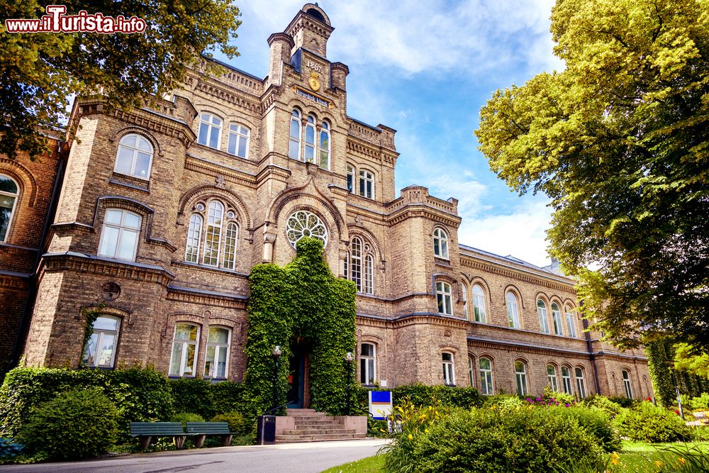 Immagine Un particolare del centro storico di Lund, famosa per la sua antica Università (Svezia).