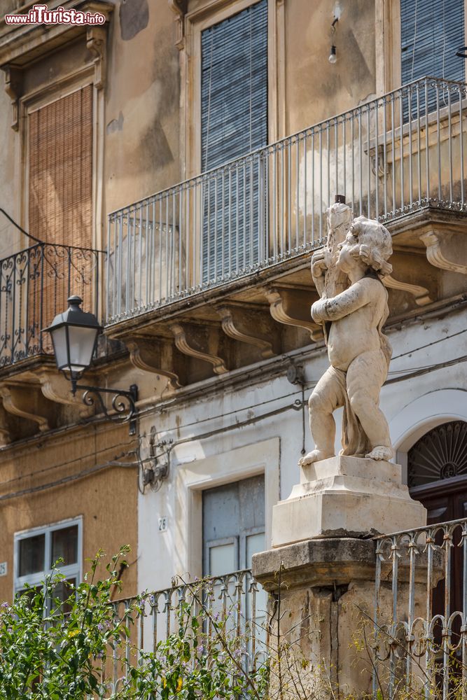 Immagine Un particolare del centro storico di Paterno in Sicilia