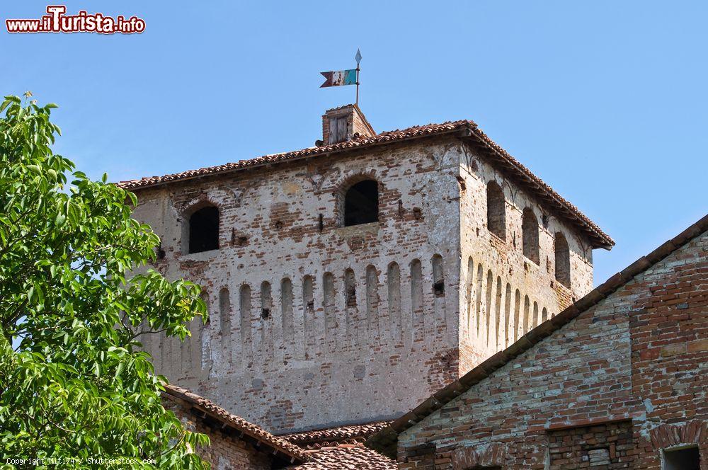 Immagine Un particolare di Roccabianca, il celebre castello di Colorno in Emilia-Romagna - © Miti74 / Shutterstock.com
