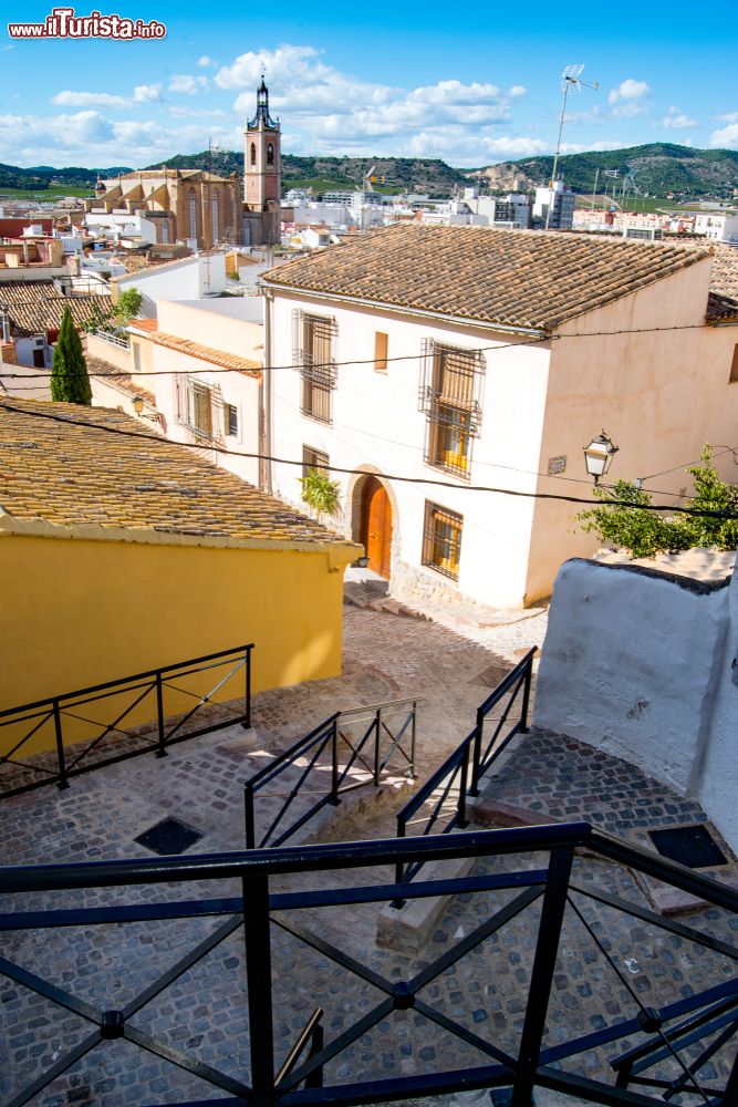 Immagine Un pittoresco scorcio del centro storico di Sagunto, Comunità Autonoma Valenciana (Spagna).