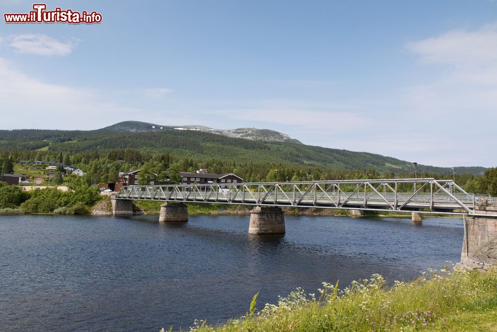 Immagine Un ponte a Trysil, località della Norvegia